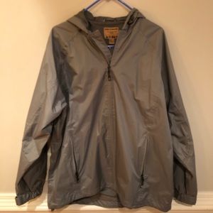 Nylon rain jacket